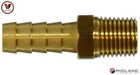 Midland Metal 1/2" Hose Barb X 1/4" Male Npt Brass Fitting 32015 Factory New. Price: $10.32.
