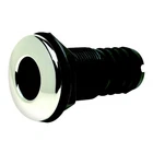 Seachoice 18481 Stainless Steel Covered Thru-hull 1-1/2" Hose New. Price: $20.99.