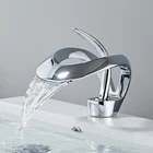 Elegant Bathroom Faucet Single Handle Waterfall Wash Basin Sink Mixer Tap Chrome New. Price: $46.99.