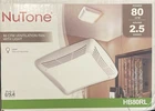 New! Nutone HB80RL Cfm Ventilation Fan With Light Open. Price: $70.00.