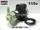 March Pump AC-5C-MD 115V 50/60 Hz 0150-0026-0100 PMA1000 New. Price: $548.10.