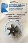 ******** Genuine Jabsco 4528-0003 Raw Sea Pump Flexible Impeller Nitrile Kit-new. Price: $19.99.