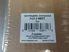 Rv Designer H871 Heating/cooling Register 8" X4" Tan Metal With Damper (12A2) New. Price: $18.00.