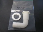 Seachoice 1-1/8" Impact Plastic 90 Degree Thru Hull 18141 BIN0142 New. Price: $7.00.