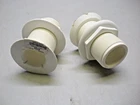 (2) Forespar Flush Head Marelon Thru-hull Fully Threaded, 1-1/2" 906008 New. Price: $34.50.