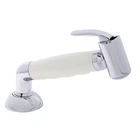 Ambassador 134-0045-WH-R Deck Mount Hammer Head Sprayer W/elbow New. Price: $119.89.