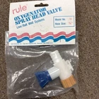 Rule 78 Oxygenator Spray Head For Live Bait Well Systems New. Price: $21.00.