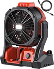 Operated Fan, For Milwaukee M18 18V Battery, Camping New. Price: $125.99.