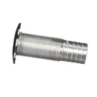 Attwood Stainless Steel Barbed Standard Length Straight Thru-hull, 1/4-INCH New. Price: $110.62.