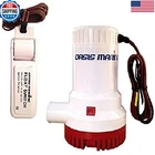 Oasis Marine 2000 Gph 12V Bilge Pump Submersible Boat Water 1-1/8 New. Price: $106.19.