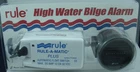 Rule 33AL High Water Bilge Alarm 12 Volt With 35A Automatic Float Switch New. Price: $86.55.