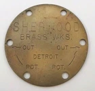 Sherwood 10593 (11884) Pump End Cover Plate For Cooling H70 H80 E20 M5 Used. Price: $99.94.