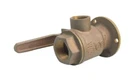 Groco SBV-1250-P Bronze Side Port X 1-1/4" Full Flow Flanged Safety Seacock New. Price: $399.95.