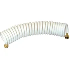 Rv Marine/boat Coiled Wash Down Hose 1/2" Dia. X 15' White New. Price: $67.99.