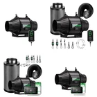 Vivosun Aerozesh T4/T6/T8 Inline Duct Fan Smart Ventilation System For Grow Tent New. Price: $89.99.