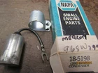 New Sierra Mercury Condenser 18-519REPLACES 393-1283. Price: $7.99.
