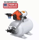 Seaflo Marine Water Pump With Gallon Accumulator Tank System, 24V Dc, 60 Psi.. Price: $177.00.