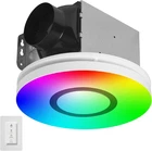 Homewerks 7141-80-RGB Bathroom Fan With Light Led Color Changing And Dimmable, New. Price: $292.65.