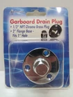 Th Marine GDP-1-CB-1-DP 1/2" Npt Brass Chrome Garboard Drain Plug (D3.5B270D) New. Price: $10.99.