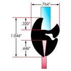 Fairchild Windshield Seal New. Price: $92.21.