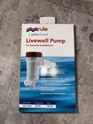 Rule 601FC 500GPH Livewell Pump 12V Straight Seacock Inlet New. Price: $109.99.
