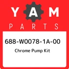 688-W0078-1A-00 Yamaha Chrome Pump Kit 688W00781A00, New Genuine Oem Part. Price: $215.99.