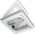 Ventline V2094-501-00 14" 12V Radius Corner Birch White With Pop-up Screen New. Price: $49.45.
