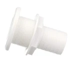 Seachoice 18111 Thru-hull Connector With Broad Flange, White Finish, 1.5 Inches New. Price: $23.99.