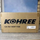 Kohree 14" Rv Vent Fan 10 Speed Reversible: 12V Super Quiet Roof ... New. Price: $123.19.
