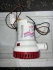 Rule 1500 G.p.h. Bilge Pump New. Price: $111.99.
