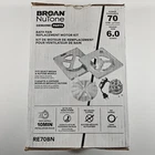 Broan Nutone RE70BN Bathroom Fan Motor Kit Cfm 6.0 Sones New. Price: $23.95.