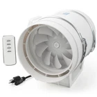 Voltset 8 Inch Duct Fan, Inline Ventilation Exhaust With Remote Control, ... New. Price: $133.30.