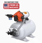 Seaflo Marine Water Pump With Gallon Accumulator Tank System, 24V Dc, 60 Psi. Price: $177.00.