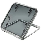 Square 27.6" Satin Frame Dark Smoke Acrylic Lens Boat Hatch Vent W/24.7" Cutout New. Price: $1384.16.