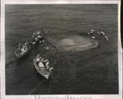 1939 Press Photo Untangling Air Hoses Being Used Raise Sailfish - NEC30990 Unspecified. Price: $24.99.