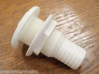 Thru Hull Fitting Hose Barb 1-1/8" Glass Reinforced Marelon 108 906070 New. Price: $33.20.