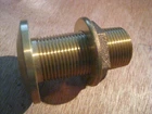 Groco 3/4" Nps Npt Combo Bronze Thru-hull Fitting W/nut TH-75-W New. Price: $18.50.