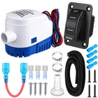Automatic Boat Bilge Pump 12V/24V With 3-WAY Switch & Circuit Breaker Kit, 1100 New. Price: $89.99.