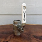 Groco 1" Npt Stainless Steel In-line Ball Valve IBV-1000-S Marine Grade New. Price: $54.95.