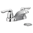 Moen 4925 Chateau Chrome Two-handle Low Arc Bathroom Faucet New. Price: $64.99.