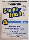 Thetford Campa Fresh Holding Tank Treatment 8 Dry Packs -neutralizes Odor New. Price: $13.80.