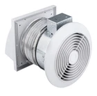Quini 512M 6 Through Wall Exhaust Fan, 80 Cfm 4.0 Sones, Bathroom Open. Price: $77.00.