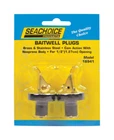 Seachoice 18941 Black Neoprene Snap Lock Deck And Baitwell Plug 1/2 In. New. Price: $8.90.