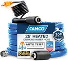 Camco 25 Ft Heated Rv Water Hose, Freeze Protection To -20 (22911) New. Price: $145.75.