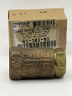 Combraco Ball Cone Check Valve (61-101-01) 1/4 F X Nos New. Price: $21.99.