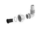 New Attwood Bilge Pump Fitting Kit AS5605E-1, 90 Deg, 3/4" Fast Free Shipping!. Price: $14.99.