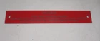 Cobalt Warning Fuel Tank Plaque 1/8" Red 451459 Marine Boat New. Price: $9.95.