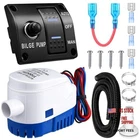 Boat Bilge Pump Automatic 12V 24V 3 Way Switch Panel With 1100GPH New. Price: $67.99.