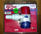 Rule 500 Gph Electronic Sensing 24V Automatice Bilge Pump *new* Free Shipping. Price: $50.00.