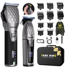 Fadeking Professional Hair Clippers For Men - Cordless Graphite Black New. Price: $88.90.
